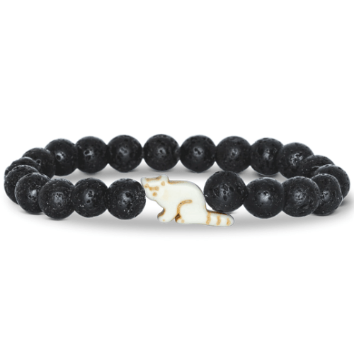 Fahlo Bracelet Red Panda (lava stone) - Market 12
