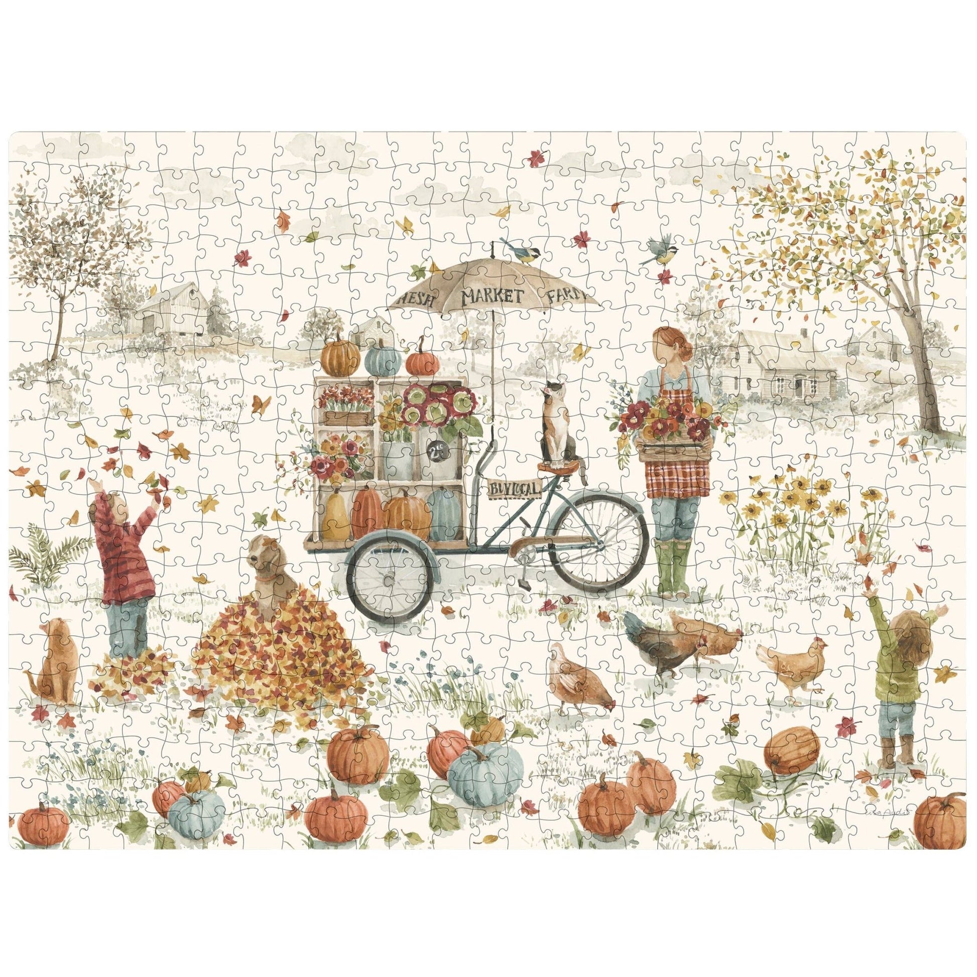 Fall Days Puzzle - Market 12