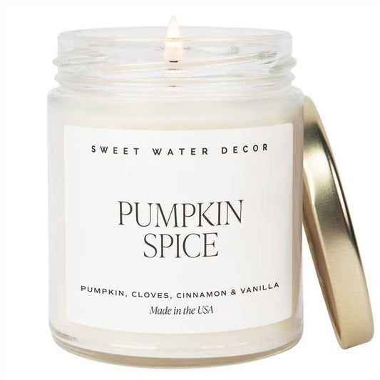 Fall, Pumpkin Spice 9 oz Soy Candle - Market 12