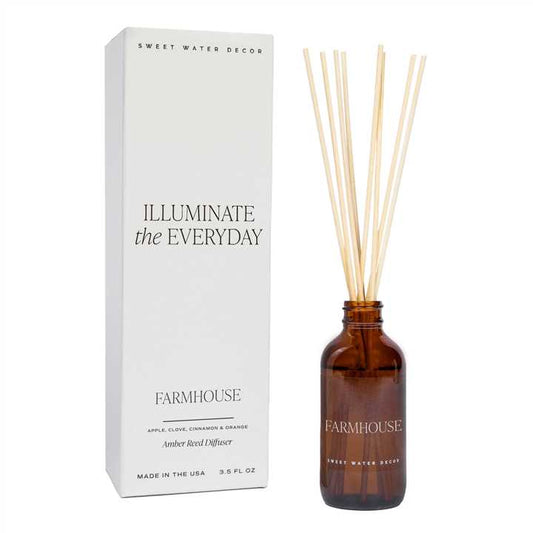 Farmhouse Amber Reed Diffuser - Market 12