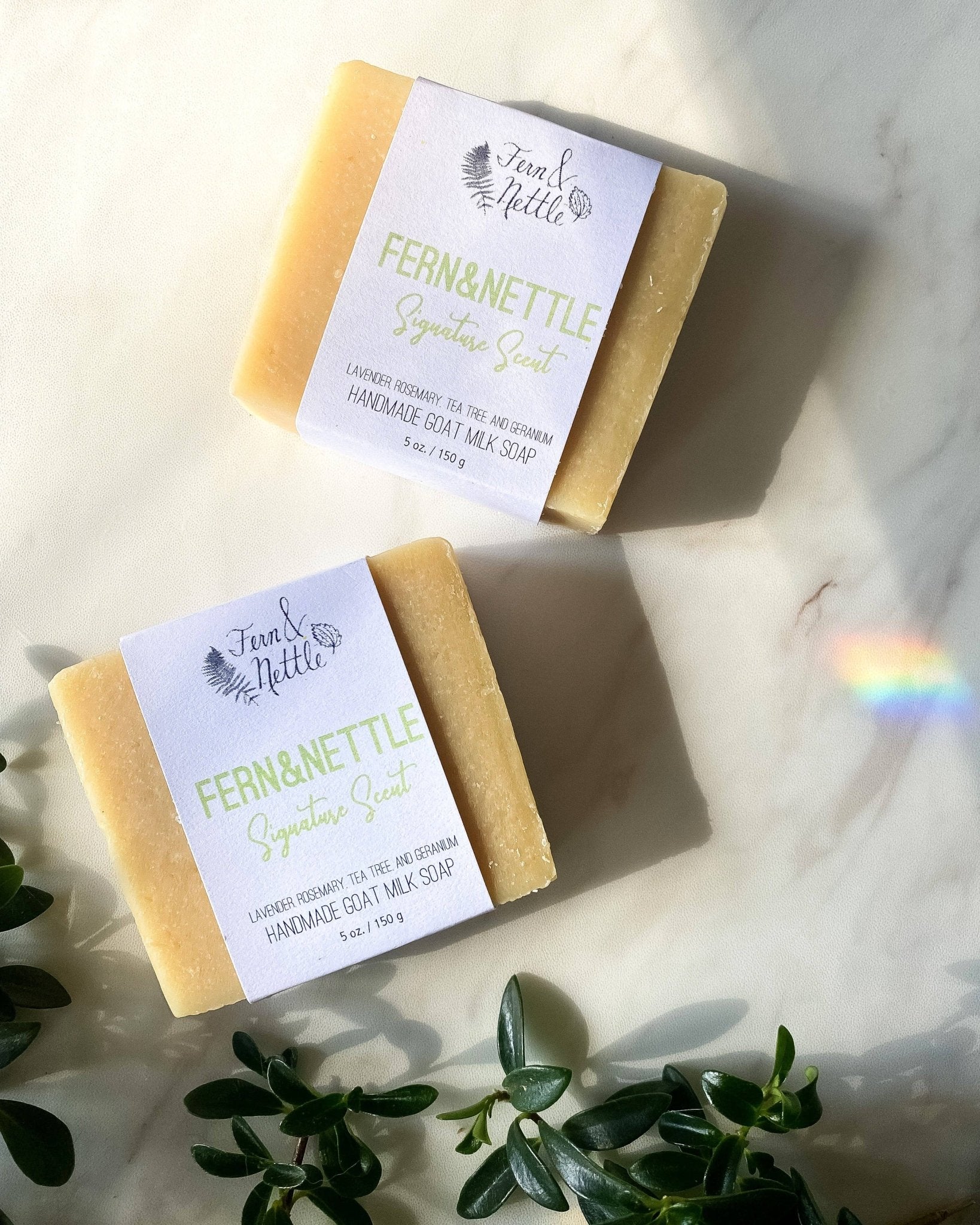 Fern&Nettle Signature Scent Goat Milk Soap - Market 12
