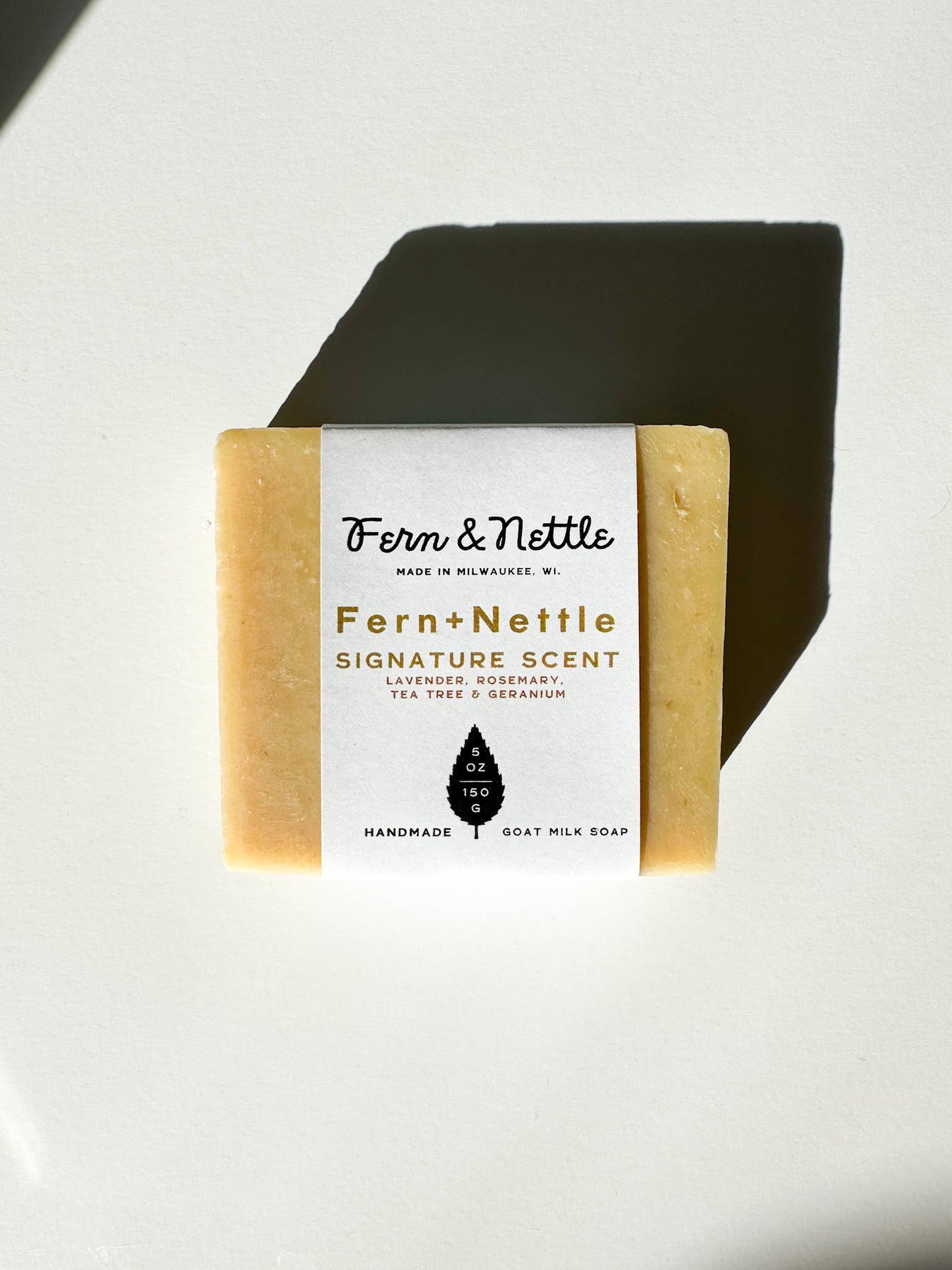 Fern&Nettle Signature Scent Goat Milk Soap - Market 12