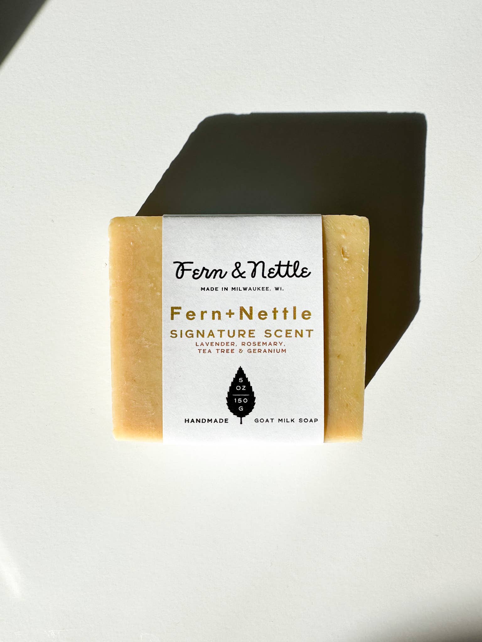 Fern&Nettle Signature Scent Goat Milk Soap - Market 12