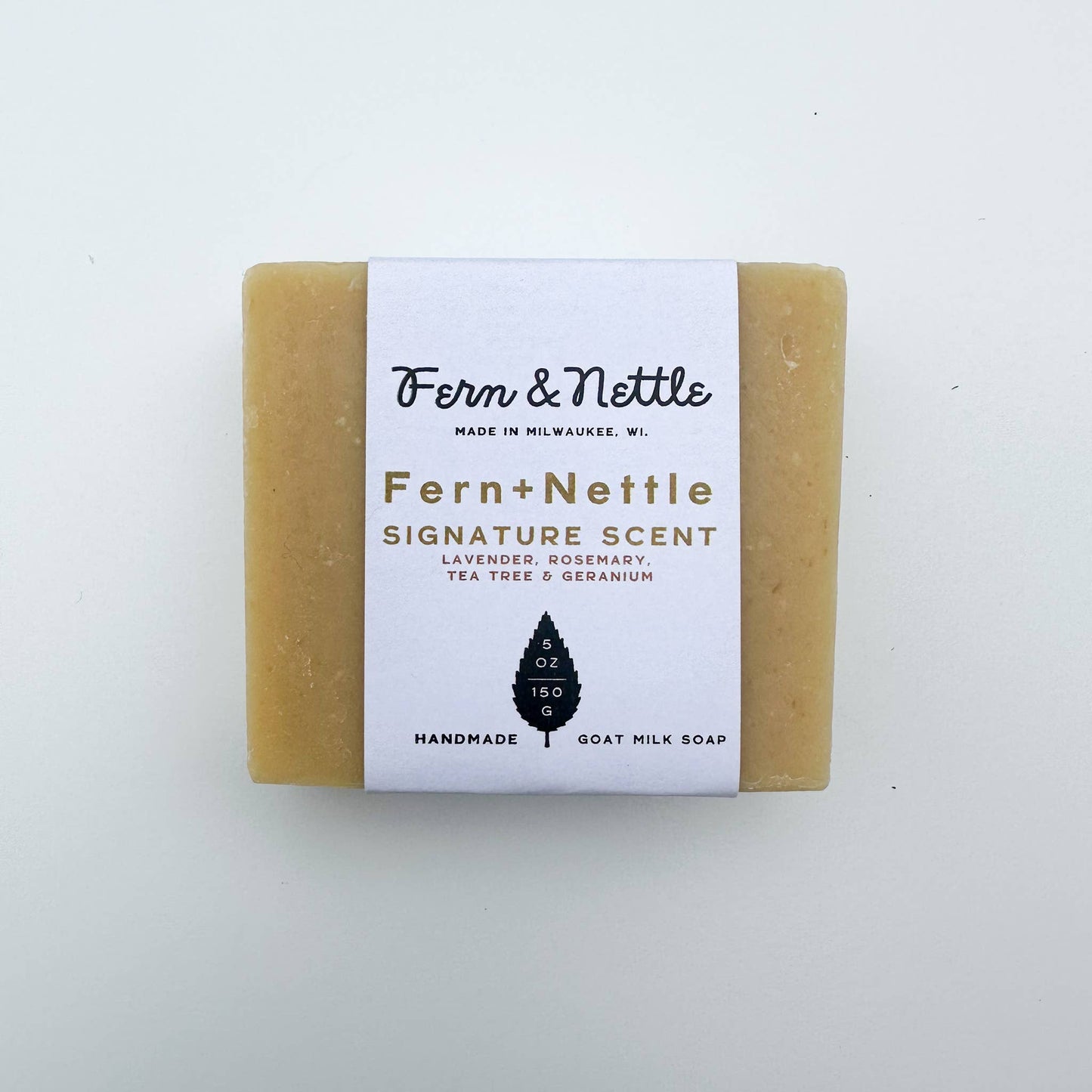 Fern&Nettle Signature Scent Goat Milk Soap - Market 12