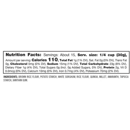 FF0095 Gluten - Free All Purpose Baking Mix - Market 12