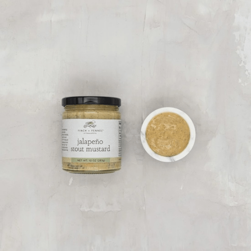 FF0130 10 oz. Jalapeño Stout Mustard - Market 12