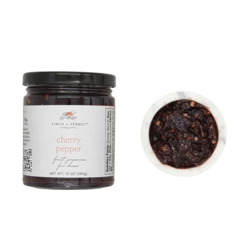 FF0168 10 oz. Cherry Pepper Fruit Preserves for Cheese - Market 12