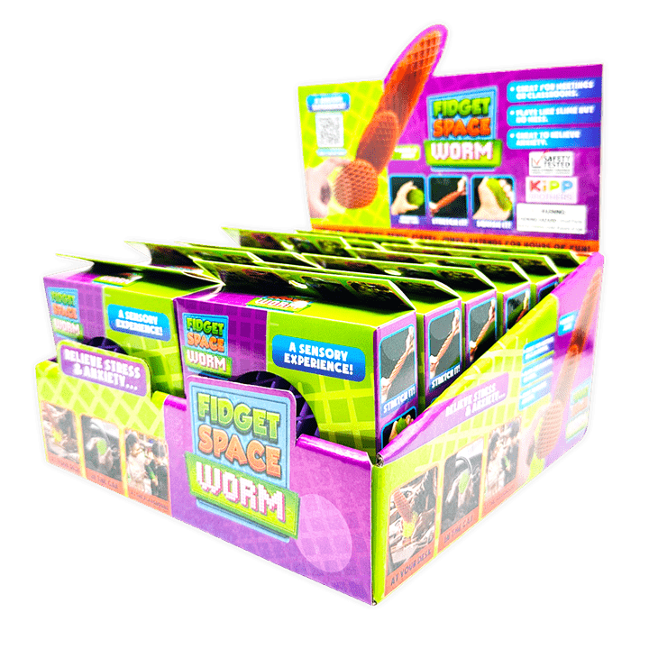 Fidget Space Worm Toy(Random Color) - Market 12