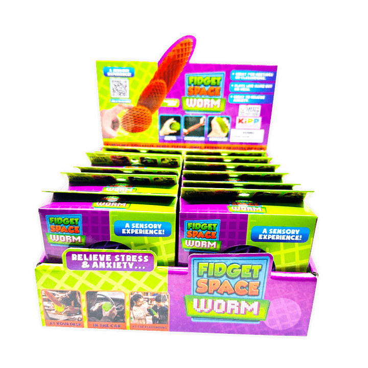 Fidget Space Worm Toy(Random Color) - Market 12