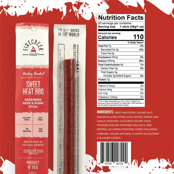Fire Creek Snack Stix 4 Varieties - Market 12