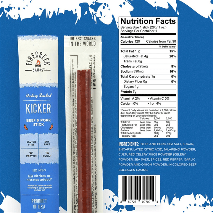 Fire Creek Snack Stix 4 Varieties - Market 12