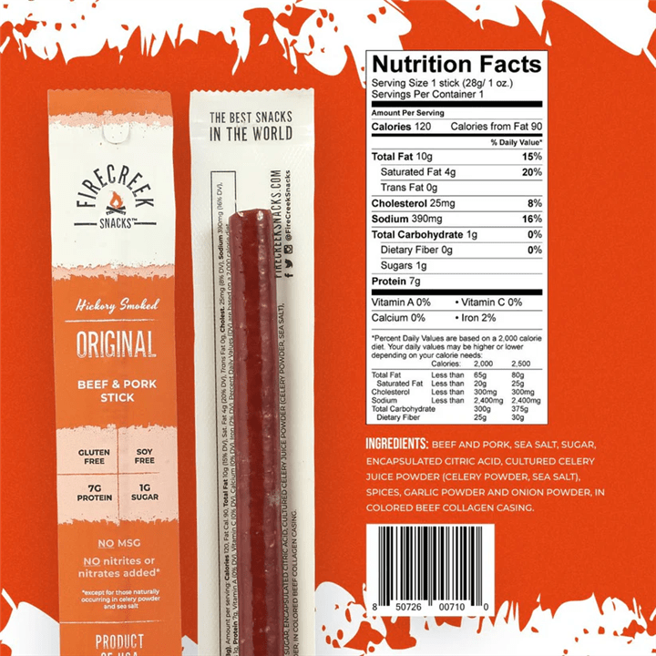 Fire Creek Snack Stix 4 Varieties - Market 12
