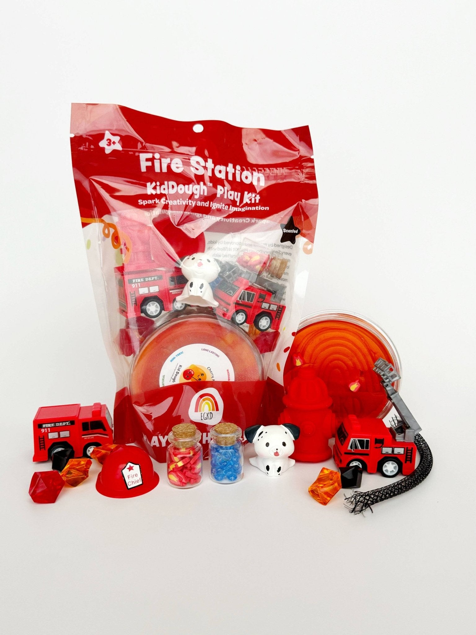 Fire Station KidDough Play Kit - Market 12