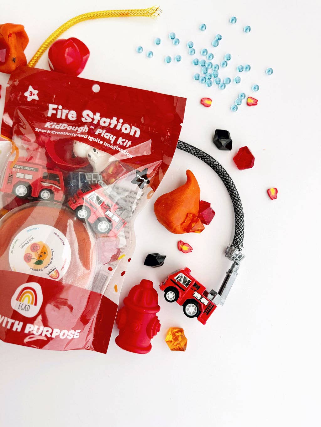 Fire Station KidDough Play Kit - Market 12