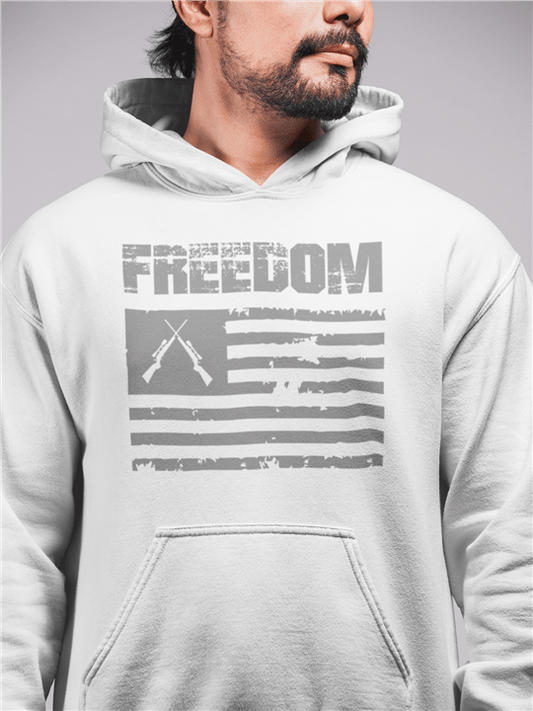Freedom Hoodie: White - Market 12