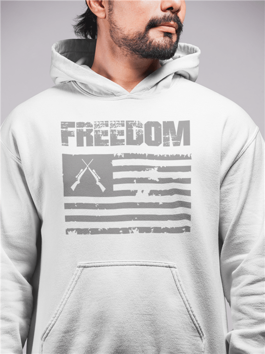Freedom Hoodie: White - Market 12