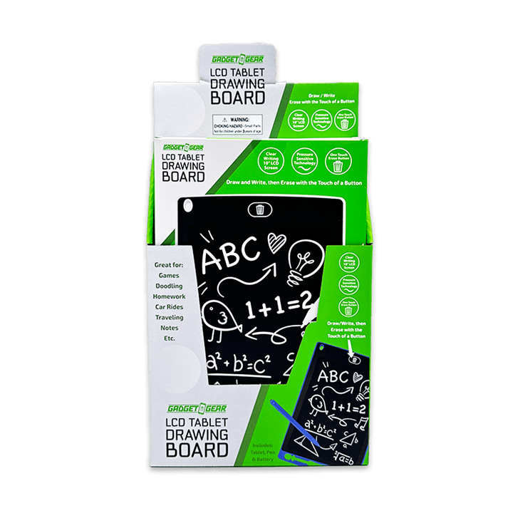 Gadget Gear Reusable LCD Drawing Tablet(Random Pick) - Market 12