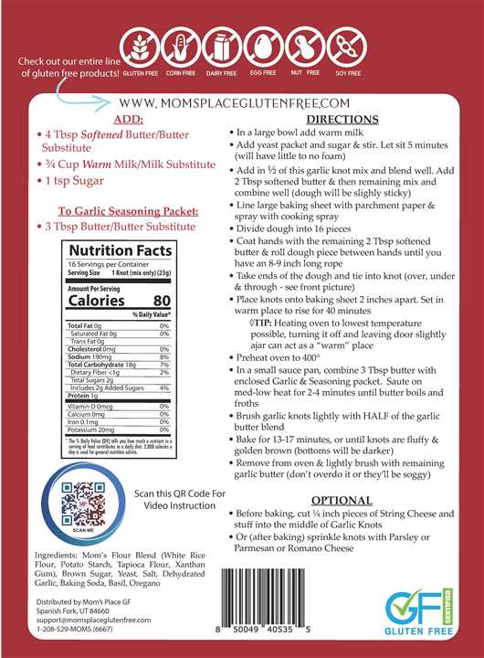 Garlic Knots Mix with Garlic Butter Sauce GF - Market 12