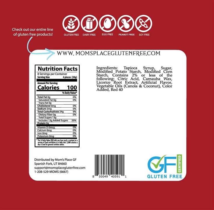 GF Red Licorice - Market 12