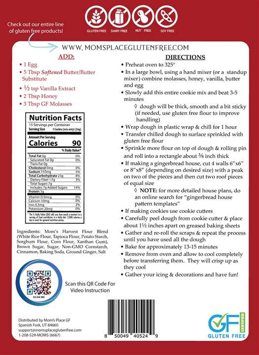 Gingerbread Fun! Mix GF - Market 12