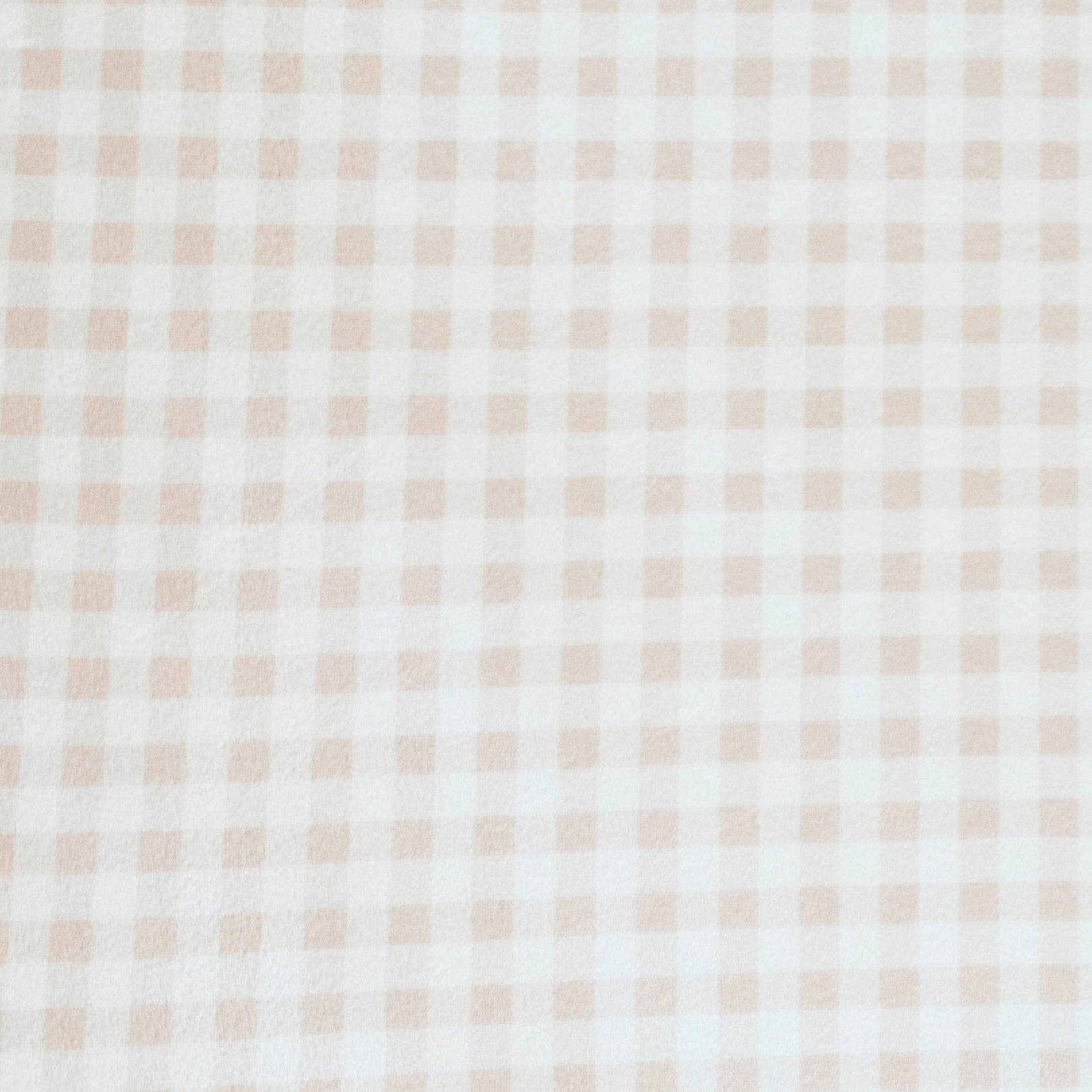 Gingham Premium Minky Stretch Luxe Swaddle - Market 12