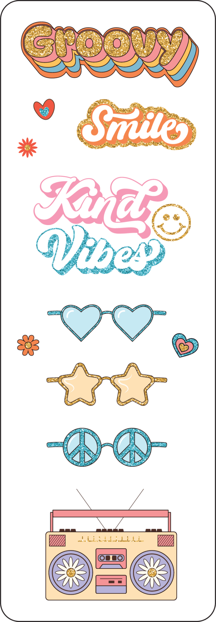 Good Vibes Sticker Set - Market 12