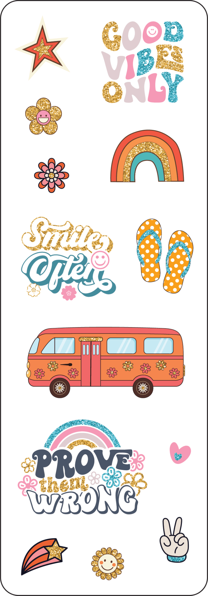 Good Vibes Sticker Set - Market 12