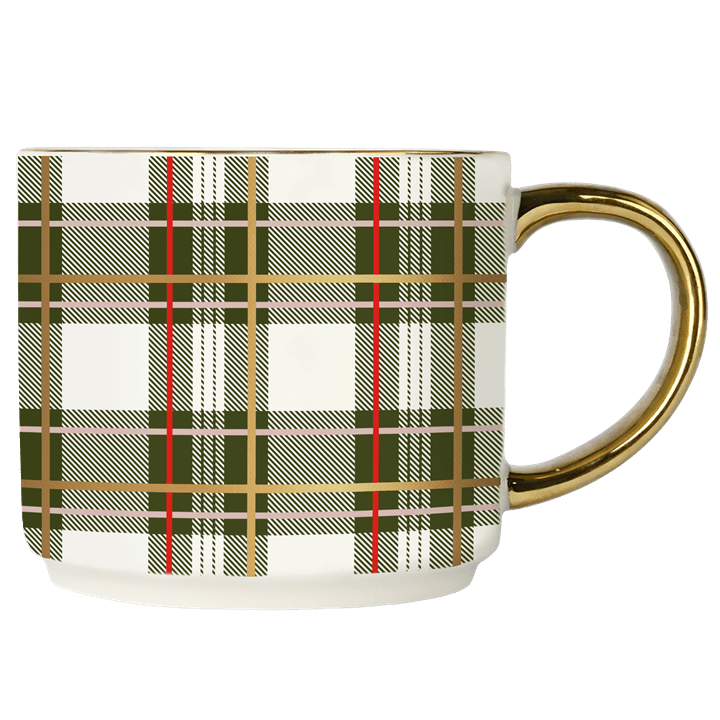 Green Plaid Coffee Mug - Market 12