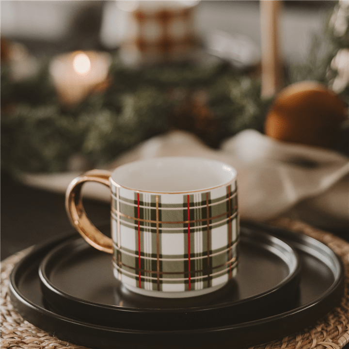 Green Plaid Coffee Mug - Market 12