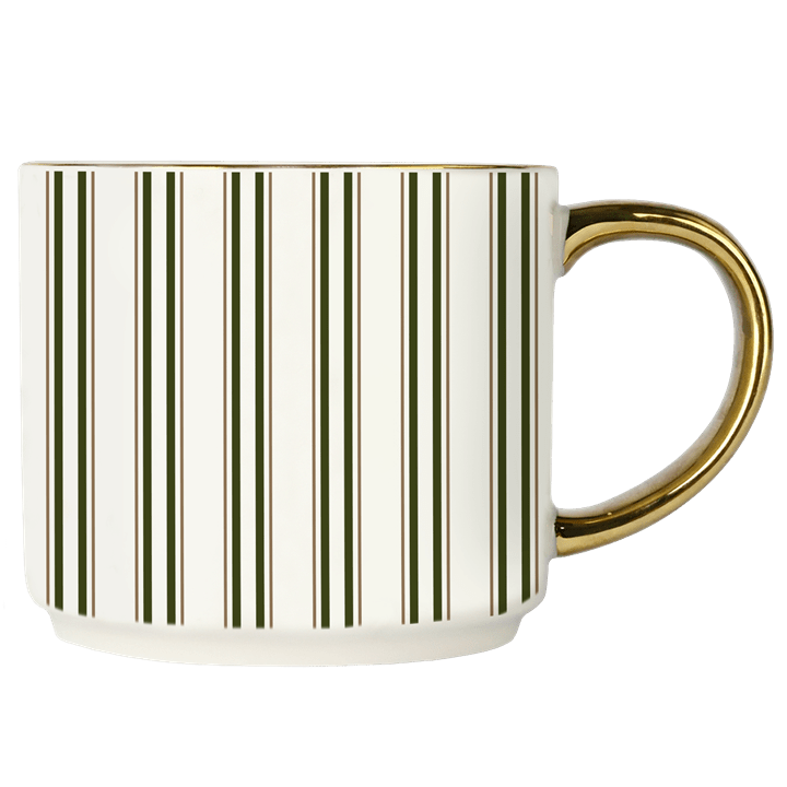 Green Stripe Coffee Mug - Market 12