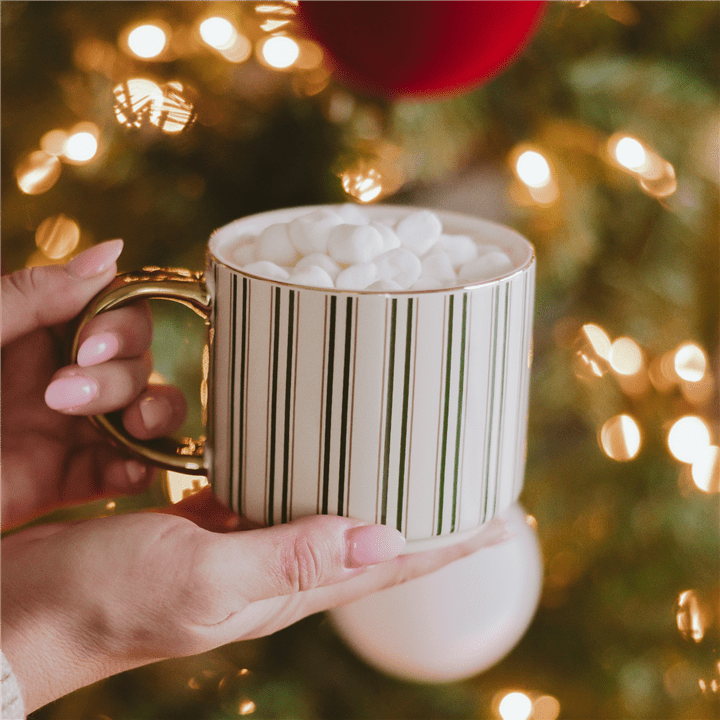 Green Stripe Coffee Mug - Market 12