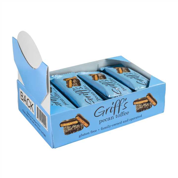 Griff's Pecan Toffee Dark Chocolate Toffee - Market 12