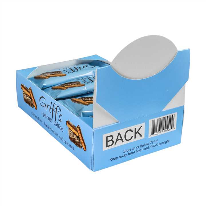 Griff's Pecan Toffee Dark Chocolate Toffee - Market 12