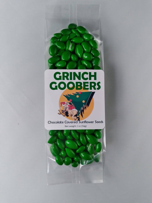 Grinch Goobers – Milk Chocolate Covered Sunflower Seeds: 2oz - Market 12