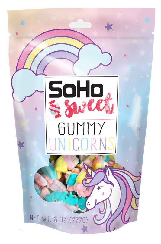 Gummy Unicorns | 8.0 oz Pouch | SoHo Sweet - Market 12
