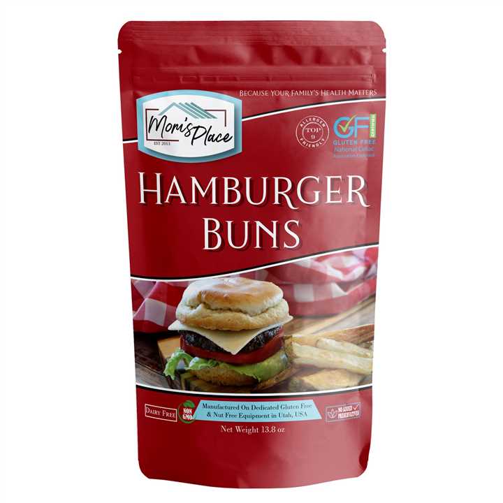 Hamburger Buns Mix GF - Market 12