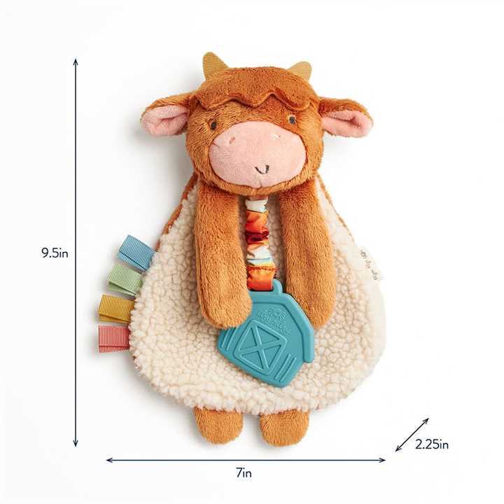 Highland Cow Itzy Friends Love Plush - Market 12