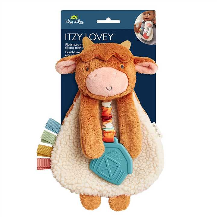 Highland Cow Itzy Friends Love Plush - Market 12