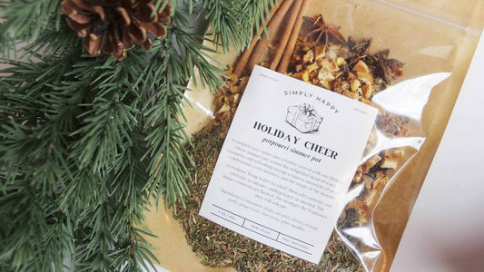 Holiday Cheer | Organic Potpourri Simmer Pot Blend : Small - Market 12