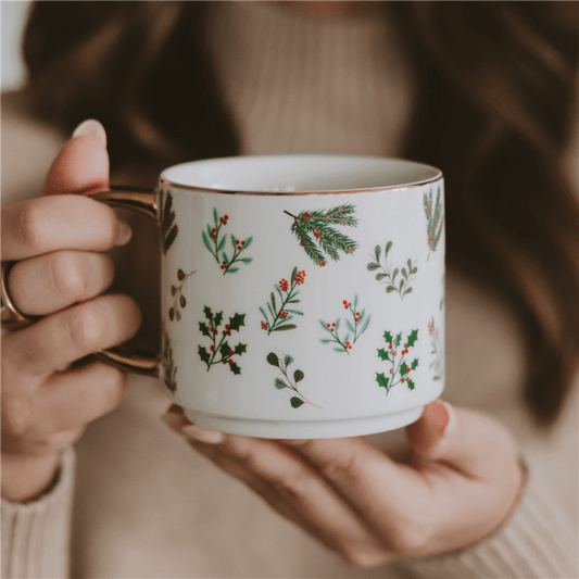 Holiday Greenery Coffee Mug - Market 12