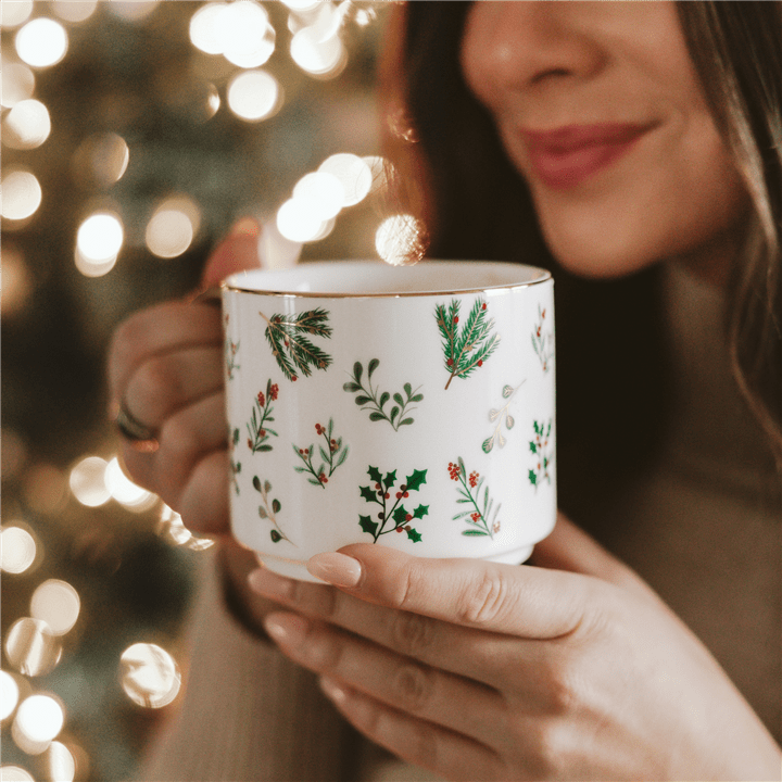 Holiday Greenery Coffee Mug - Market 12