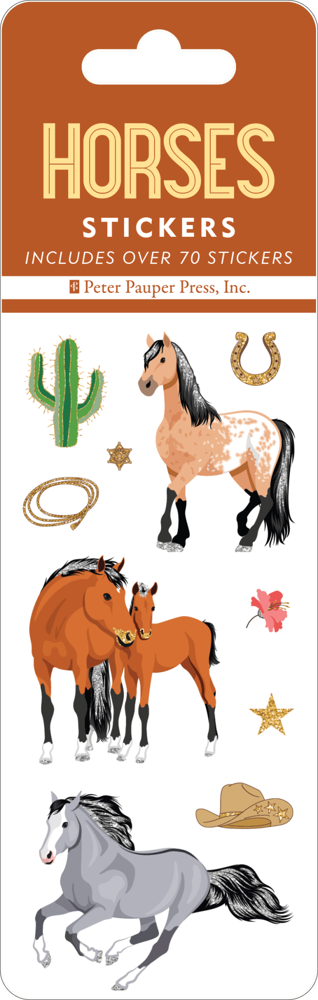 Horses Sticker Set - Market 12