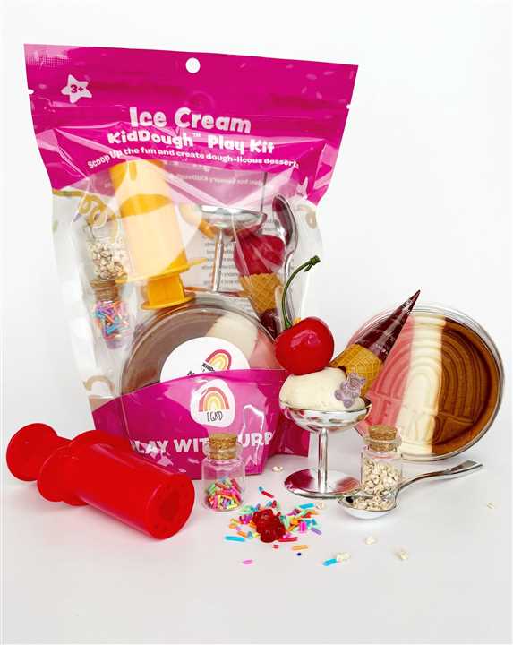 Ice Cream KidDough Play Kit - Market 12