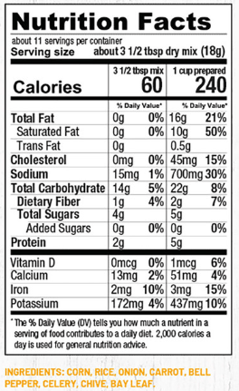 Illinois Prairie Corn Chowder Mix GF - Market 12