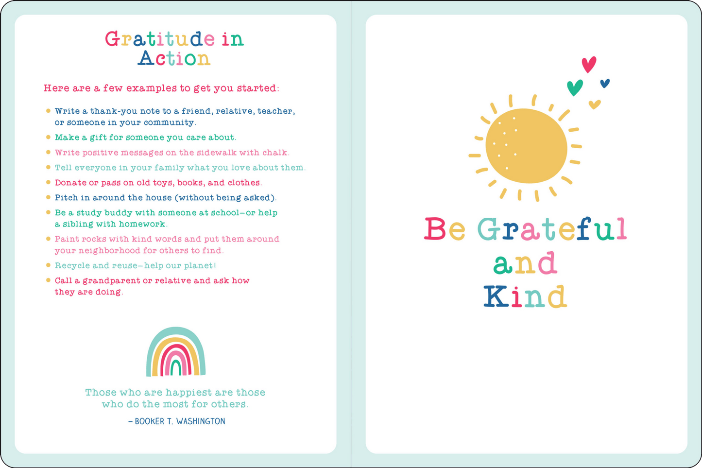 Kids’ Daily Gratitude Journal - Market 12