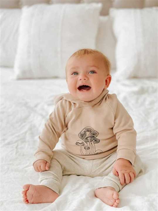 Kids' Organic Raglan Hoodie - Market 12
