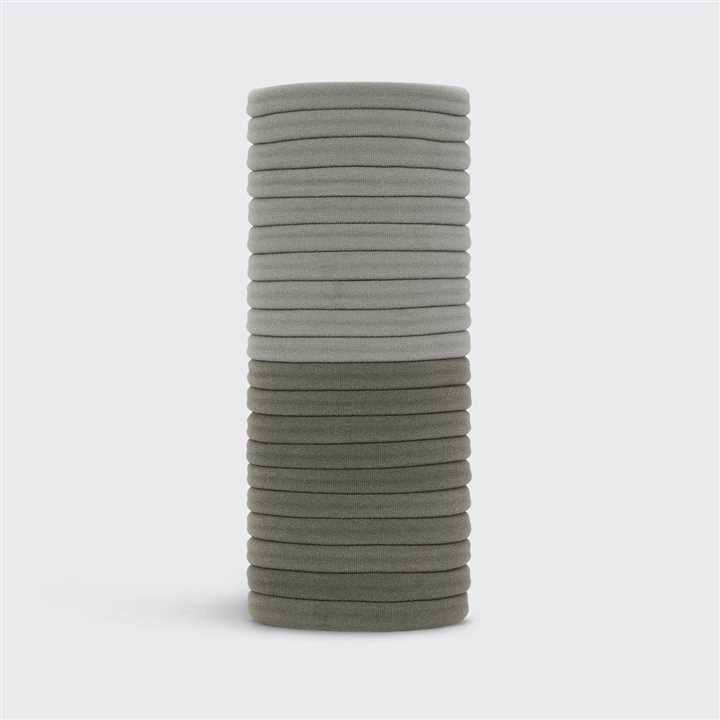 Kitsch Eco - Friendly Nylon Elastics 20pc - Eucalyptus - Market 12