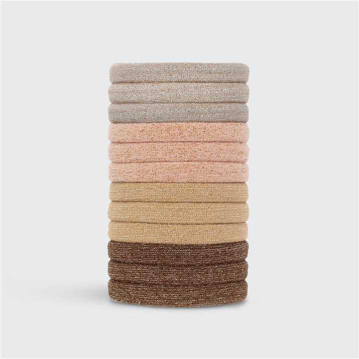 Kitsch Recycled Nylon Glitter Elastics - Market 12