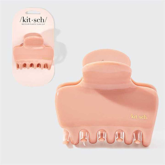 Kitsch Recycled Plastic Puffy Cloud Clip 1pc - Rosewood - Market 12