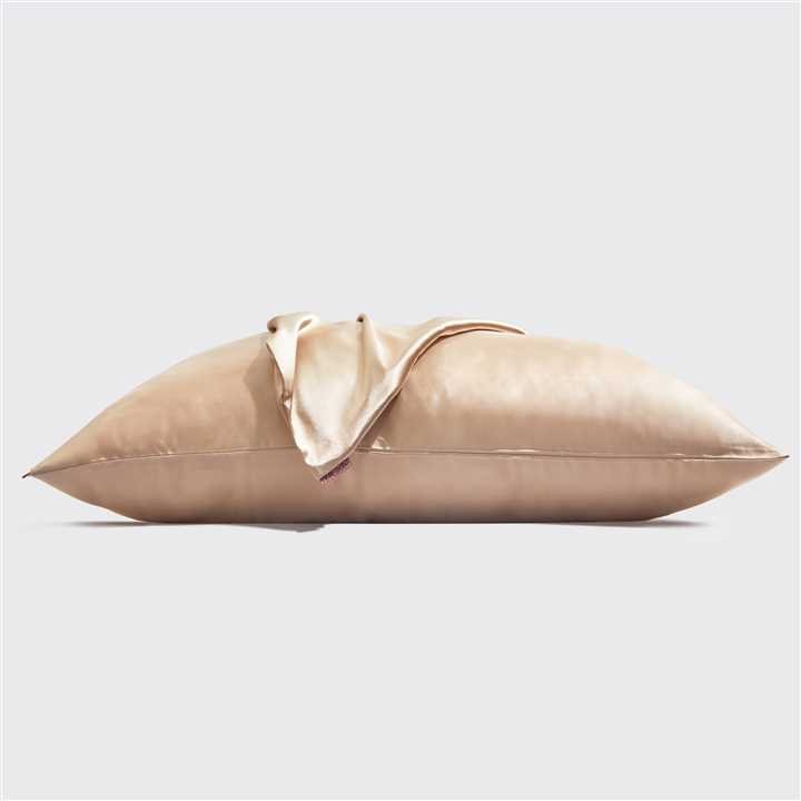 Kitsch Satin Pillowcase - Champagne - Market 12